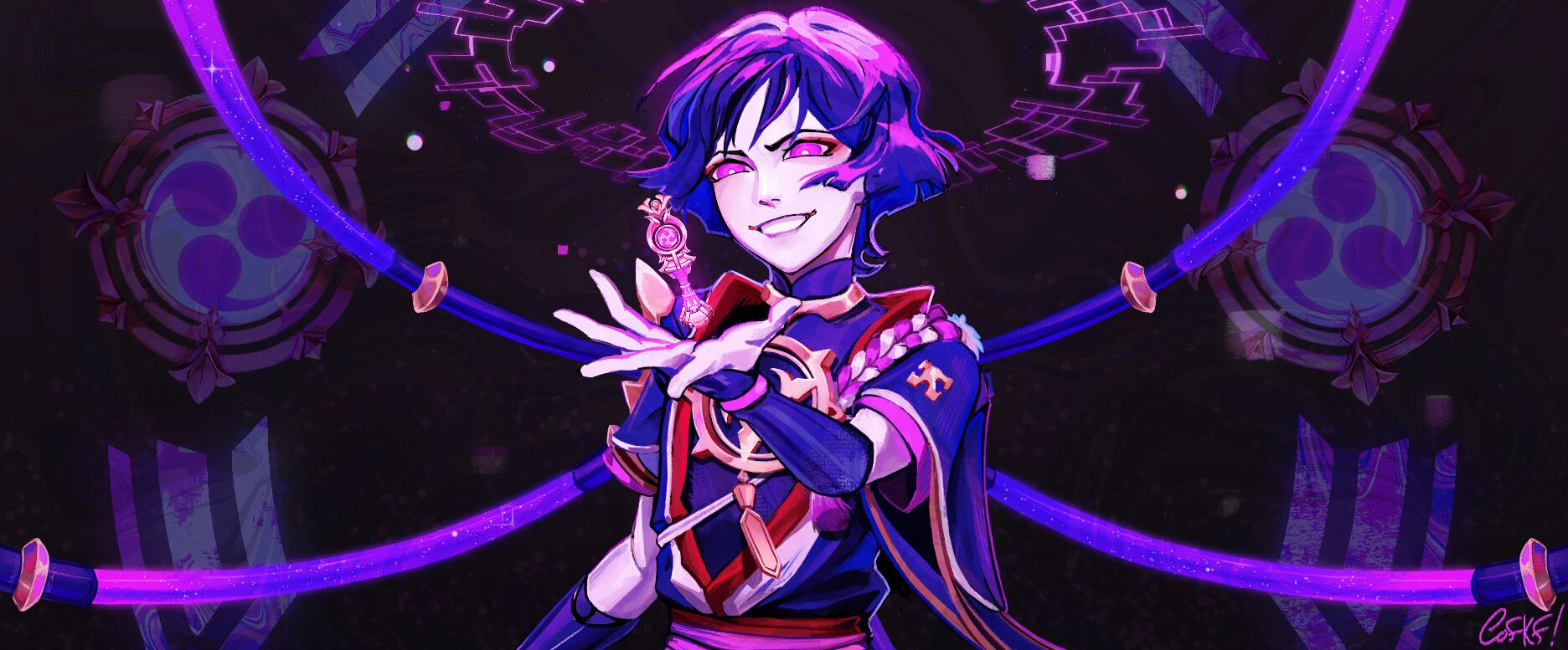 Wip for "GENSHIN IMPACT ZINE"